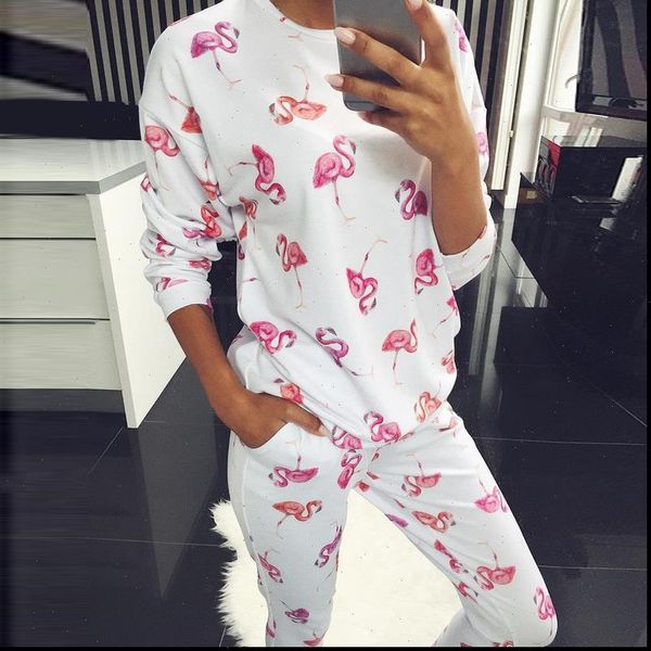 pyjamas full sleeve cotton women sleepwear pajama sets cartoon flamingo couple pajamas for flower pijama mujer, Black;red
pyjamas full sleeve cotton women sleepwear pajama sets cartoon flamingo couple pajamas for flower pijama mujer, Black;red