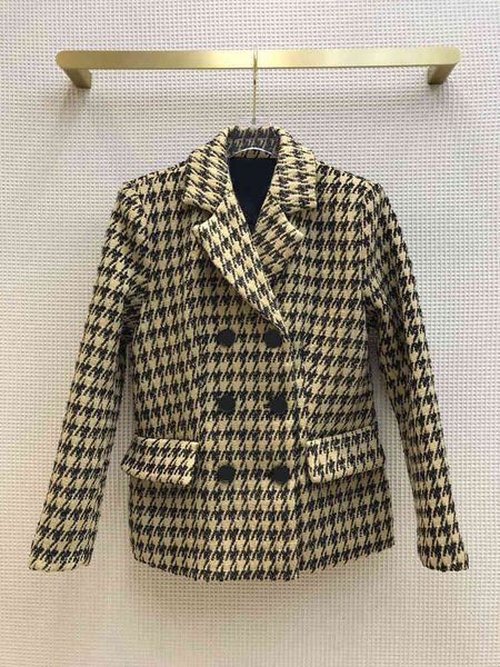 women's jackets jackets fashion runway brand houndstooth wool jacket women autumn vintage turn-down collar long sleeves slim coats high, Black;brown
women's jackets jackets fashion runway brand houndstooth wool jacket women autumn vintage turn-down collar long sleeves slim coats high, Black;brown