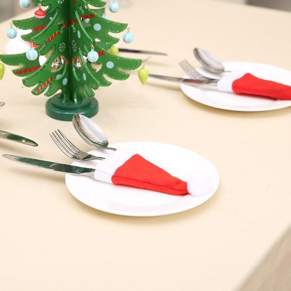 christmas decorations 10pcs non-woven hat knife and fork set wine bottle decoration 2022
christmas decorations 10pcs non-woven hat knife and fork set wine bottle decoration 2022