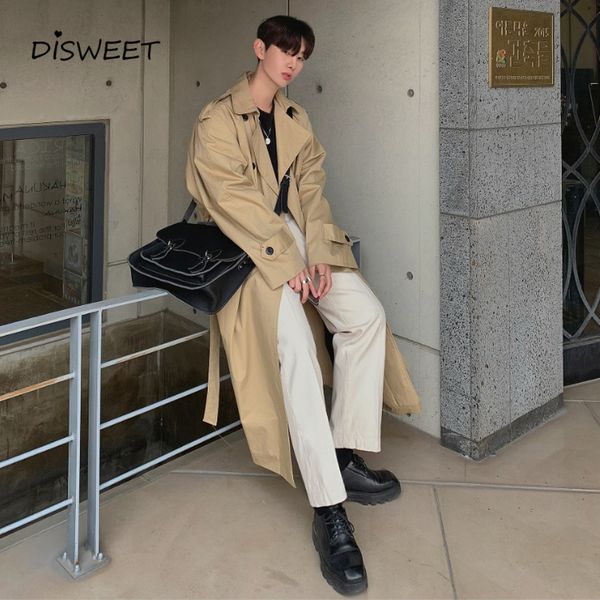 jackets simple solid lapel trench men korean loose belt long jackets men's fashion slim double breasted warm coat for boys, Black;brown
jackets simple solid lapel trench men korean loose belt long jackets men's fashion slim double breasted warm coat for boys, Black;brown
