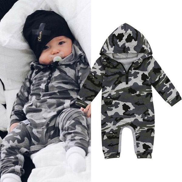 autumn born infant baby boy hooded romper camouflage long sleeve jumpsuit playsuit clothes outfit jumpsuits, Blue
autumn born infant baby boy hooded romper camouflage long sleeve jumpsuit playsuit clothes outfit jumpsuits, Blue