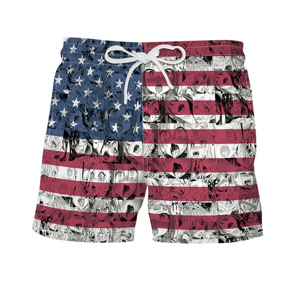 independence day american flag shorts digital print summer men's beach swimming loose sports surfing, Brown;gray
independence day american flag shorts digital print summer men's beach swimming loose sports surfing, Brown;gray