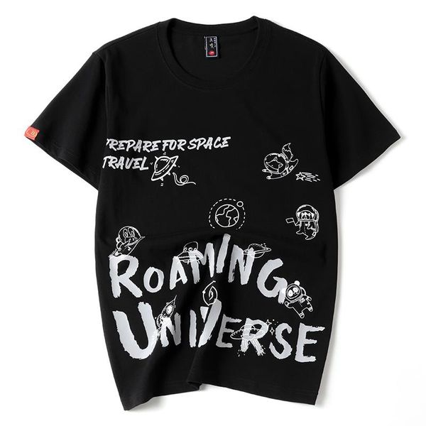 men's t-shirts summer 100% cotton printing space novelty pattern t-shirt loose black shirt male science fiction style large size m-4xl, White;black
men's t-shirts summer 100% cotton printing space novelty pattern t-shirt loose black shirt male science fiction style large size m-4xl, White;black