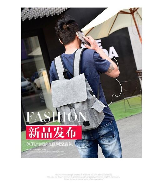 backpack solid color men's casual fashion breathable canvas travel student school bag
backpack solid color men's casual fashion breathable canvas travel student school bag