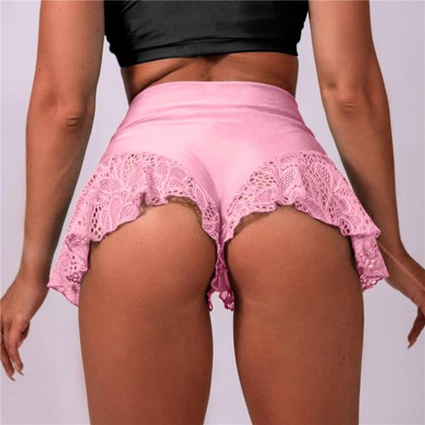 women's shorts high waist lace solid color ruffle dance mini tight bottom summer mature clothes, White;black
women's shorts high waist lace solid color ruffle dance mini tight bottom summer mature clothes, White;black
