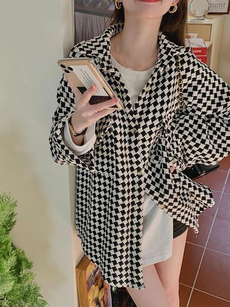 women's jackets woolen coat women autumn 2021 retro loose lazy style design sense versatile casual rac, Black;brown
women's jackets woolen coat women autumn 2021 retro loose lazy style design sense versatile casual rac, Black;brown