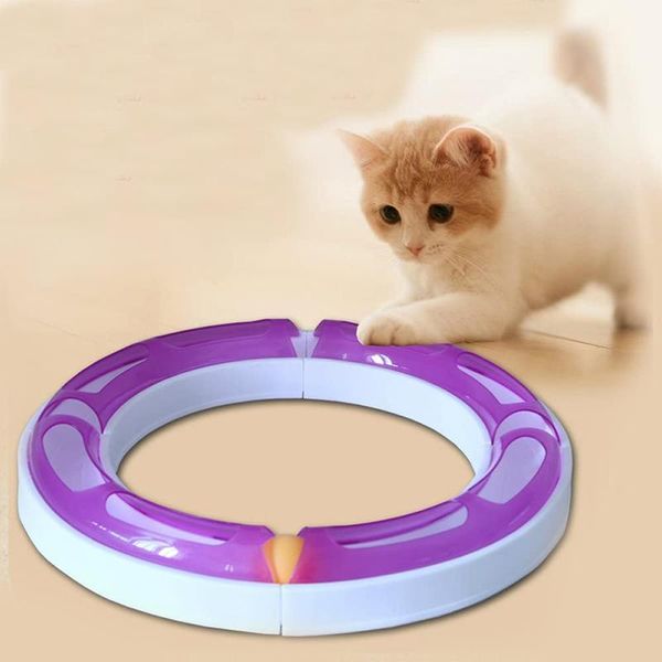 cat toys 1pc removable circular turbo tracks turntable disk interactive cats hide seek ball for fun puzzle training pet supplies
cat toys 1pc removable circular turbo tracks turntable disk interactive cats hide seek ball for fun puzzle training pet supplies