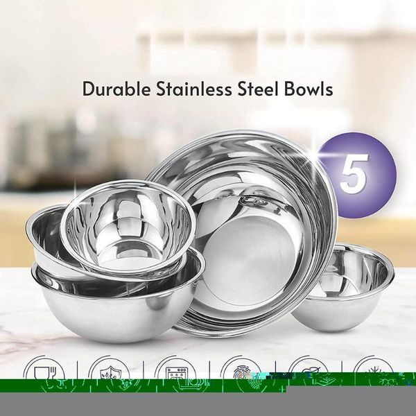 bowls kitchen steel baking egg beater mixing bowl salad basin crockery and seasoning f2i0
bowls kitchen steel baking egg beater mixing bowl salad basin crockery and seasoning f2i0