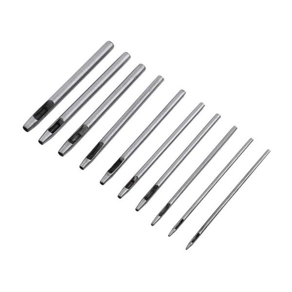 professional hand tool sets -10 pcs leather hole punch cutter hollow set for tools soft material working 0.5-5mm
professional hand tool sets -10 pcs leather hole punch cutter hollow set for tools soft material working 0.5-5mm
