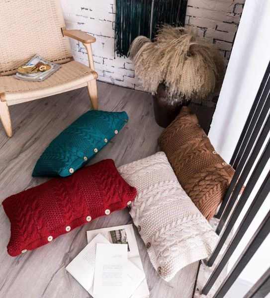 65x35cm beige/green/coffee rectangle vintage wool knitted cushion cover pillowcase double sided long waist pillow cushion/decorative
65x35cm beige/green/coffee rectangle vintage wool knitted cushion cover pillowcase double sided long waist pillow cushion/decorative
