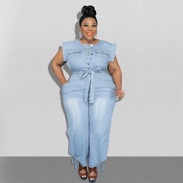 plus size women clothing summer denim jumpsuit washed jeans romper buttons jump suit cowboy wide leg pant jumpersuit streetwear 211022, Black
plus size women clothing summer denim jumpsuit washed jeans romper buttons jump suit cowboy wide leg pant jumpersuit streetwear 211022, Black