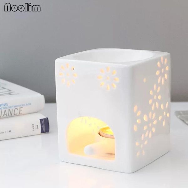 creative white ceramic pattern incense burner aroma oil lamps essential heating censer candle holder night lights fragrance
creative white ceramic pattern incense burner aroma oil lamps essential heating censer candle holder night lights fragrance
