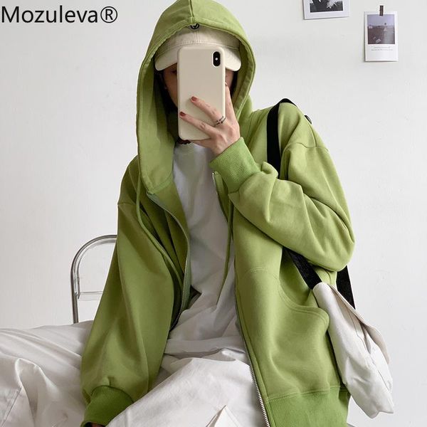 women's hoodies & sweatshirts mozuleva 2021 autumn zip-up fleece for women oversize ladies thicken pullover pockets hooded jackets, Black
women's hoodies & sweatshirts mozuleva 2021 autumn zip-up fleece for women oversize ladies thicken pullover pockets hooded jackets, Black