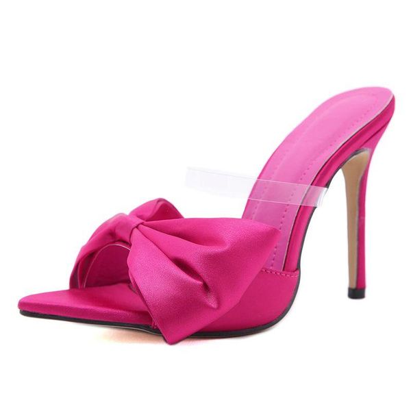 slippers women high heels bowtie slipper shoes female ladies party sandals pointed toe womens pumps summer, Black
slippers women high heels bowtie slipper shoes female ladies party sandals pointed toe womens pumps summer, Black