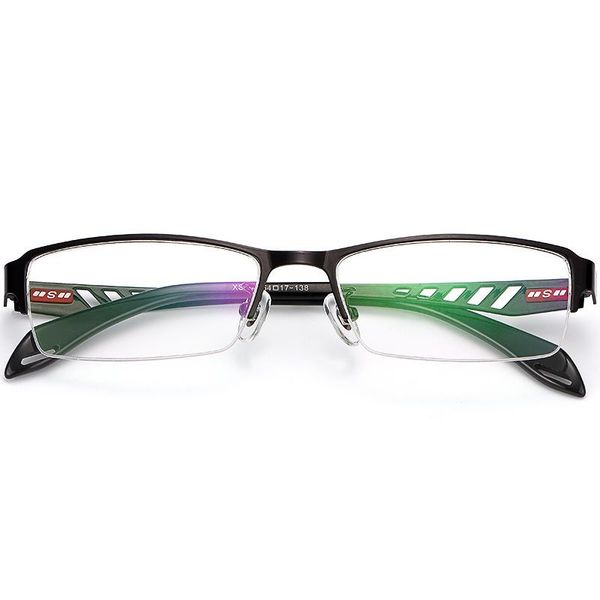 fashion sunglasses frames men metal optical glasses half frame spectacles oculos myopia eyewear gafas opticas clear lens, Black
fashion sunglasses frames men metal optical glasses half frame spectacles oculos myopia eyewear gafas opticas clear lens, Black