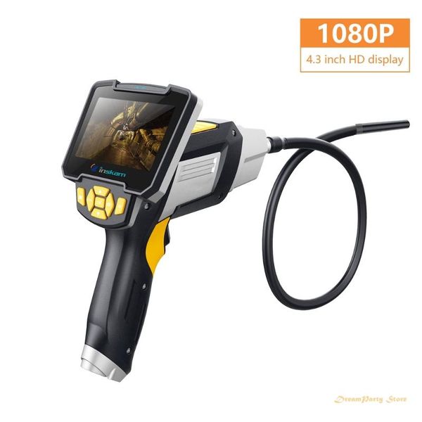 smart home control portable endoscope 4.3 inch 1080p inspection camera 6pcs led borescope industrial auto repair tool snake hard handheld
smart home control portable endoscope 4.3 inch 1080p inspection camera 6pcs led borescope industrial auto repair tool snake hard handheld