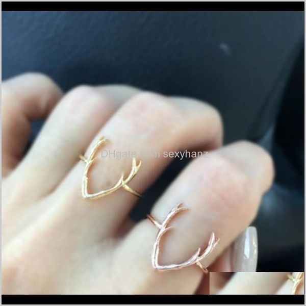 band jewelryfashion antlers bang for women gold sier alloy ring jewelry exquisite finger rings holiday gifts drop delivery 2021 xlyv2, Silver
band jewelryfashion antlers bang for women gold sier alloy ring jewelry exquisite finger rings holiday gifts drop delivery 2021 xlyv2, Silver