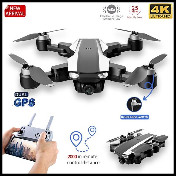 hd dual camera gps 5g wifi fpv brushless motor rc distance 2km professional aerial pography drone toys gift drones
hd dual camera gps 5g wifi fpv brushless motor rc distance 2km professional aerial pography drone toys gift drones