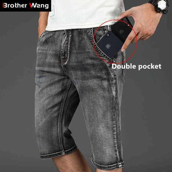 2020 summer new men's anti-theft zipper jeans shorts fashion casual straight gray elastic force denim short male brand w220214, White;black
2020 summer new men's anti-theft zipper jeans shorts fashion casual straight gray elastic force denim short male brand w220214, White;black