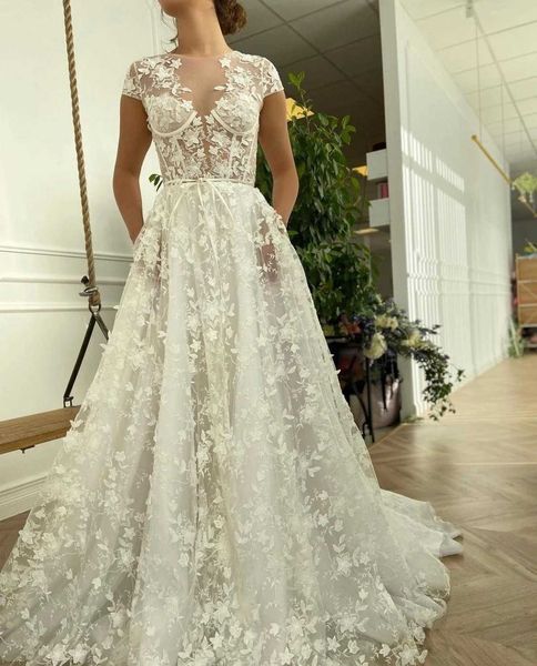 luxury party evening dress 2021 high waist white small tail long evening short sleeve drs, Black