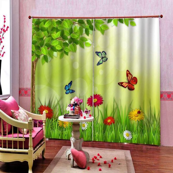 curtain & drapes cartoon butterfly leaf flowers window for living room bedroom polyester fabric blackout sets (left and right side
curtain & drapes cartoon butterfly leaf flowers window for living room bedroom polyester fabric blackout sets (left and right side