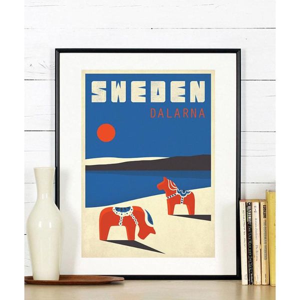 paintings sweden dalarna retro artwork print dala horse animal landscape nordic style wall home decoration scandinavia travel poster gift
paintings sweden dalarna retro artwork print dala horse animal landscape nordic style wall home decoration scandinavia travel poster gift