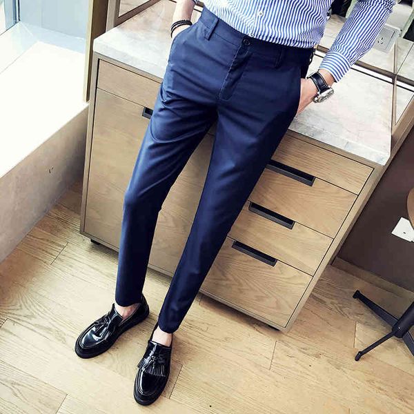 suits & blazers men's pure cotton fashion boutique elastic slim business formally pant male wedding dress suit pants trousers, White;black
suits & blazers men's pure cotton fashion boutique elastic slim business formally pant male wedding dress suit pants trousers, White;black