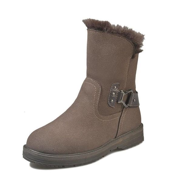 boots winter flat keep warm middle tube women fashion round toe short plush snow shoes woman casual booties, Black
boots winter flat keep warm middle tube women fashion round toe short plush snow shoes woman casual booties, Black