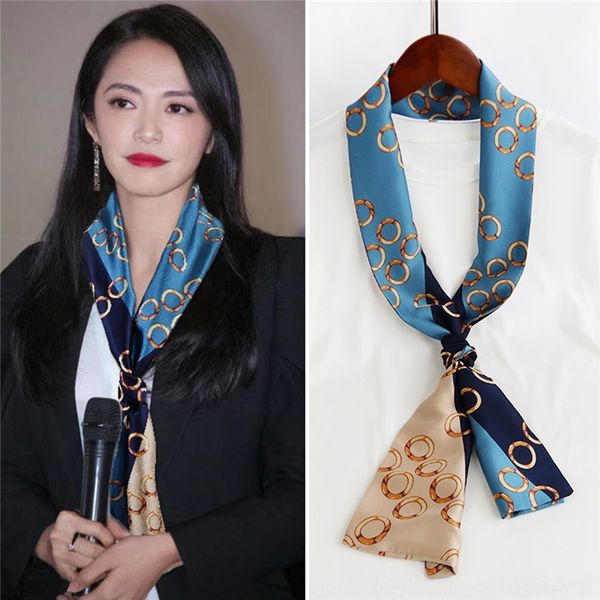 po7 star's same narrow scarves scarves cravat and silk women's ribbon hair accessories binding bag small scarf ties printing hairb, Black;gray
po7 star's same narrow scarves scarves cravat and silk women's ribbon hair accessories binding bag small scarf ties printing hairb, Black;gray