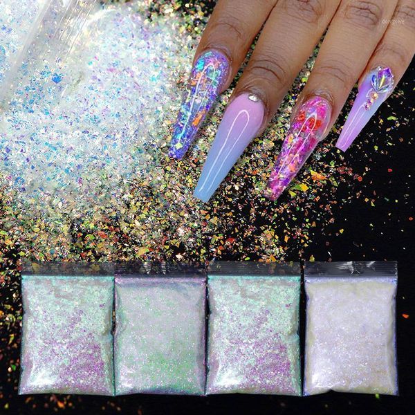 20g mermaid ab nail glitter chunky flake sparkly irregular sequins for diy gel polish manicure art decorations accessories1, Silver;gold
20g mermaid ab nail glitter chunky flake sparkly irregular sequins for diy gel polish manicure art decorations accessories1, Silver;gold