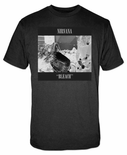 official nirvana t shirt bleach band p black classic rock metal band tee new, White;black
official nirvana t shirt bleach band p black classic rock metal band tee new, White;black