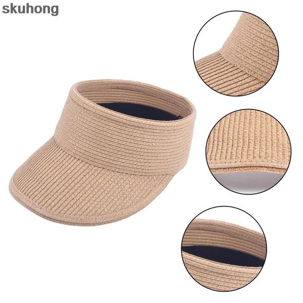 summer lady empty sun visor hat straw wide brim caps uv protection for men and women hats, Blue;gray
summer lady empty sun visor hat straw wide brim caps uv protection for men and women hats, Blue;gray