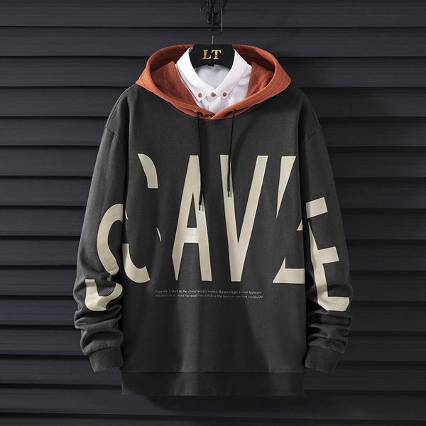 hooded sweater men's korean loose 2020 spring and autumn new ins hoodie fashion brand hip hop clothes, Black
hooded sweater men's korean loose 2020 spring and autumn new ins hoodie fashion brand hip hop clothes, Black