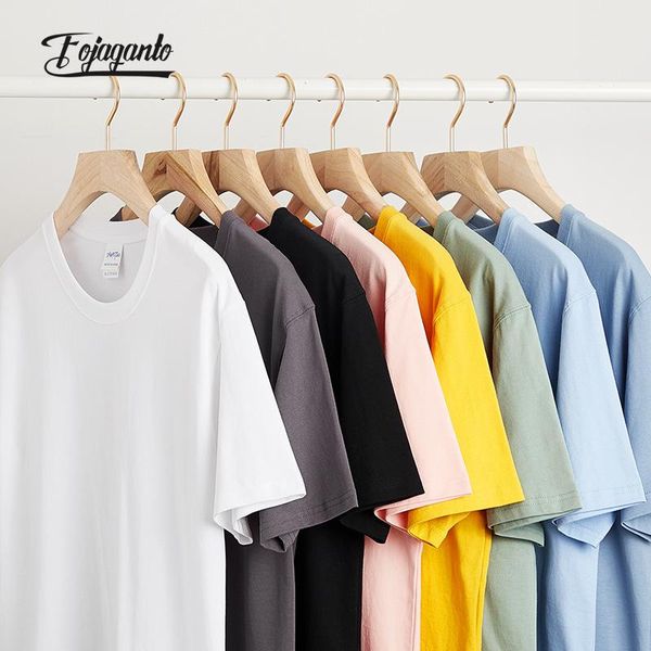 men's t-shirts fojaganto summer solid cotton t shirt loose casual short seeve clothing color round-neck basic t-shirt male, White;black
men's t-shirts fojaganto summer solid cotton t shirt loose casual short seeve clothing color round-neck basic t-shirt male, White;black