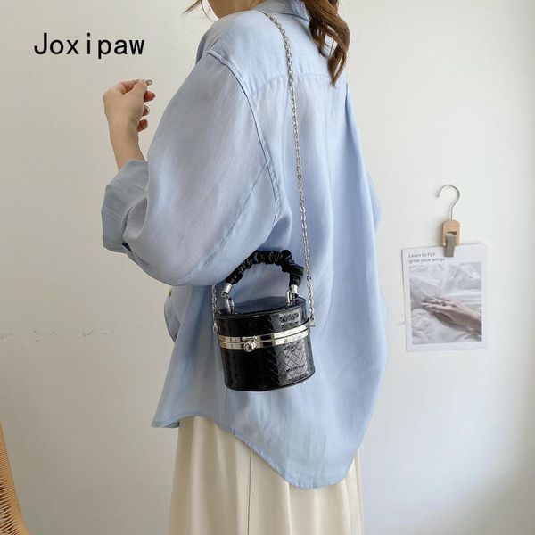 evening bags women's pu leather round handbag designer small shoulder bag black silver plaid luxury
evening bags women's pu leather round handbag designer small shoulder bag black silver plaid luxury