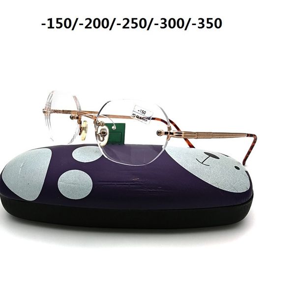luxury designer glasses rimless myopia glasses men women finished optic minus -150 -200 -250 -300 -350 far vision myopia-glasses man female, White;black
luxury designer glasses rimless myopia glasses men women finished optic minus -150 -200 -250 -300 -350 far vision myopia-glasses man female, White;black