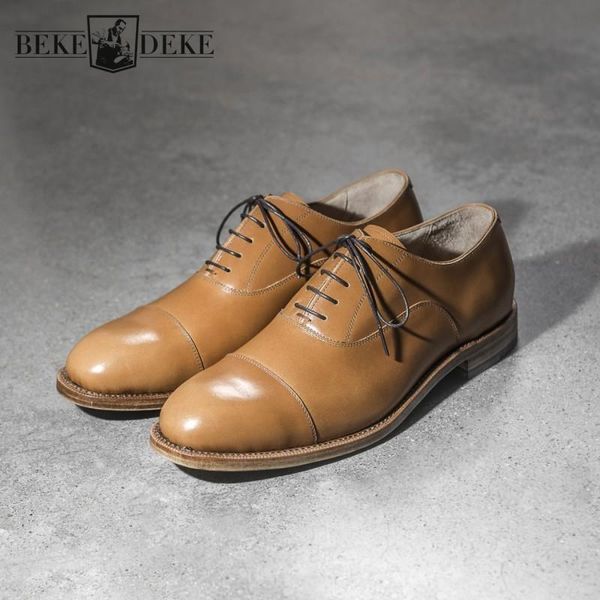 brand mens genuine leather oxfords shoes office formal dress handmade business casual derby size 35-45, Black
brand mens genuine leather oxfords shoes office formal dress handmade business casual derby size 35-45, Black