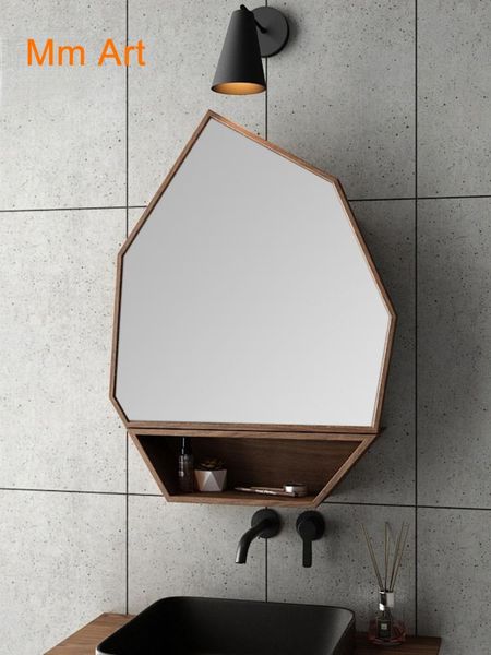 mirrors bathroom mirror cabinet black walnut pewter solid wood dressing geometric design modern nordic
mirrors bathroom mirror cabinet black walnut pewter solid wood dressing geometric design modern nordic