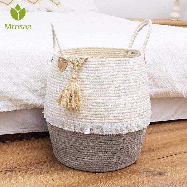 laundry storage & organization large capacity woven basket tassel decoration cotton linen foldable dirty clothes hamper home organizer
laundry storage & organization large capacity woven basket tassel decoration cotton linen foldable dirty clothes hamper home organizer