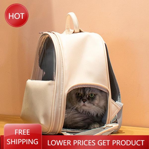 cat carriers,crates & houses women transparent backpack carrier bag small dogs travel space cage carrying case puppy mochila cats st
cat carriers,crates & houses women transparent backpack carrier bag small dogs travel space cage carrying case puppy mochila cats st