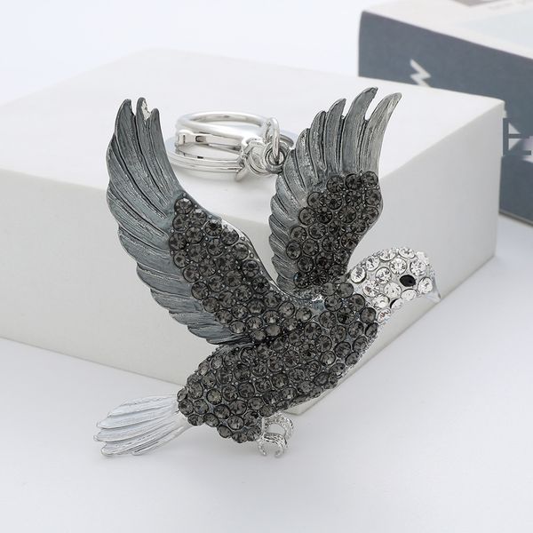 keychain fashion colorful pigeon key pendant alloy peace pigeon keychain accessories cute bag hanging metal keychain, Silver
keychain fashion colorful pigeon key pendant alloy peace pigeon keychain accessories cute bag hanging metal keychain, Silver