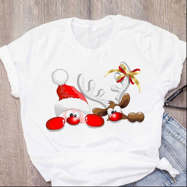 women graphic cartoon deer funny cute fashion 90s clothes merry christmas print lady tees clothing female t shirt, White
women graphic cartoon deer funny cute fashion 90s clothes merry christmas print lady tees clothing female t shirt, White