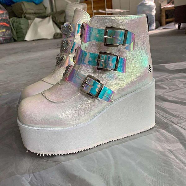 boots fashion female platform classic wedges ankle women 2021 metal buckle autumn shoes woman, Black
boots fashion female platform classic wedges ankle women 2021 metal buckle autumn shoes woman, Black