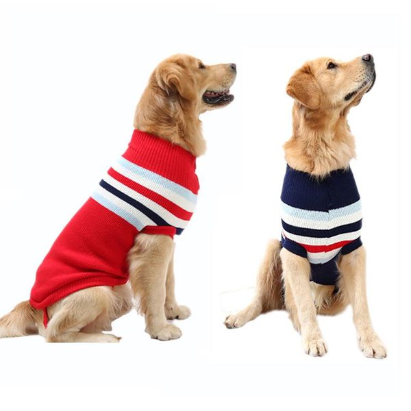 dog apparel large clothes autumn winter sweater thickening warm knitting pullover pet for golden retriever border collie
dog apparel large clothes autumn winter sweater thickening warm knitting pullover pet for golden retriever border collie