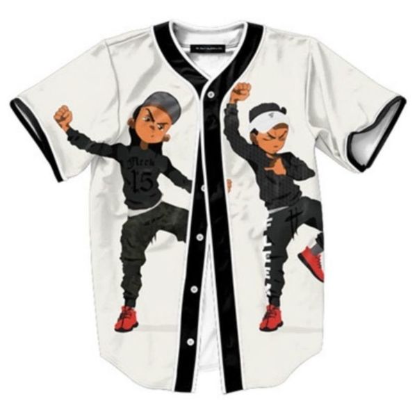 baseball jersey men stripe short sleeve street shirts black white sport shirt uai904, Blue;black
baseball jersey men stripe short sleeve street shirts black white sport shirt uai904, Blue;black