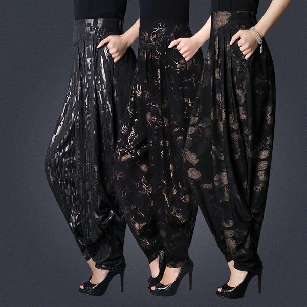 women's pants & capris spring and summer high-quality printing loose thin golden carrot wide leg harem female long, Black;white
women's pants & capris spring and summer high-quality printing loose thin golden carrot wide leg harem female long, Black;white