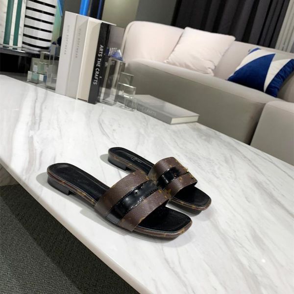 slippers flat casual women sandals genuine leather metal decro fashion shoe for, Black
slippers flat casual women sandals genuine leather metal decro fashion shoe for, Black