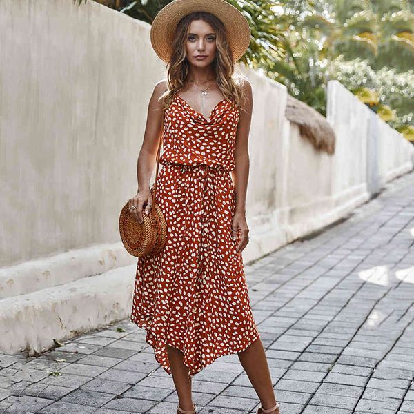 dress floral print spaghetti strap midi dress women 2021 sleeveless lace up summer vacation asymmetric elegant beach style dresses h9ku, Black;gray
dress floral print spaghetti strap midi dress women 2021 sleeveless lace up summer vacation asymmetric elegant beach style dresses h9ku, Black;gray