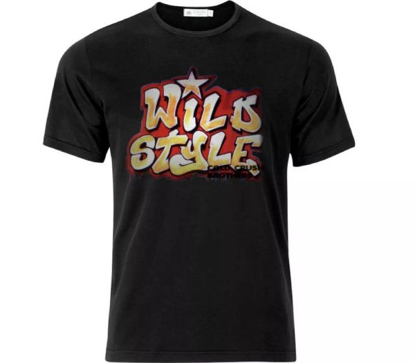 Cold Crush Brothers Wild Style Old School Hip Hop T Shirt Black, White;black