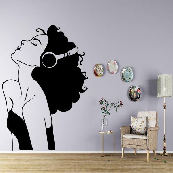 wall stickers comfortable listen to music sticker art decal pvc material in the living room background
wall stickers comfortable listen to music sticker art decal pvc material in the living room background